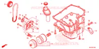 CARTER   POMPE   FILTRE A HUILE pour Honda CBR 500 R ABS TRI COLOUR de 2013