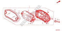 COMPTEUR pour Honda CBR 500 R ABS HRC TRICOLOR de 2014