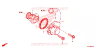 THERMOSTAT pour Honda CBR 500 R ABS HRC TRICOLOR de 2014