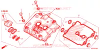 COUVRE CULASSE pour Honda CBR 500 R ABS BLANCHE de 2014