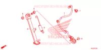 BEQUILLE pour Honda CBR 500 R ABS de 2014