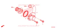 THERMOSTAT pour Honda CBR 500 R ABS de 2014
