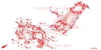 CADRE pour Honda CBR 500 R de 2013