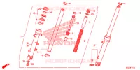 FOURCHE pour Honda CBR 500 R de 2013