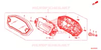 COMPTEUR pour Honda CBR 500 R de 2013