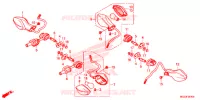 CLIGNOTANT pour Honda CBR 500 R de 2013