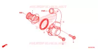 THERMOSTAT pour Honda CBR 500 R de 2013