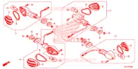 CLIGNOTANT pour Honda CBR 600 RR ABS HRC de 2013