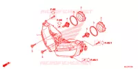 PHARE pour Honda CBR 600 RR ABS HRC de 2013