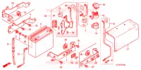BATTERIE pour Honda GR 125 de 2008