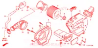 FILTRE A AIR pour Honda GR 125 de 2008