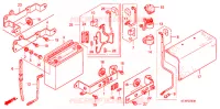 BATTERIE pour Honda GR 125 de 2011