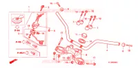 GUIDON   TE DE FOURCHE pour Honda GR 125 de 2011
