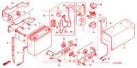 BATTERIE pour Honda GR 125 de 2011