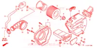 FILTRE A AIR pour Honda GR 125 de 2011