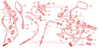 LEVIER DE GUIDON   CABLE   COMMODO (CGR125SH8,A,B) pour Honda GR 125 de 2011