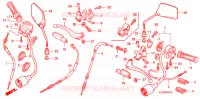 LEVIER DE GUIDON   CABLE   COMMODO (CGR125SH8,A,B) pour Honda GR 125 de 2011