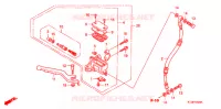 MAITRE CYLINDRE DE FREIN AVANT pour Honda GR 125 de 2011
