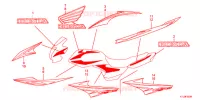T (5) pour Honda GR 125 de 2011