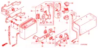 BATTERIE pour Honda GR 125 de 2011
