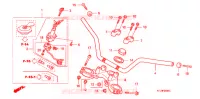 GUIDON   TE DE FOURCHE pour Honda GR 125 de 2011
