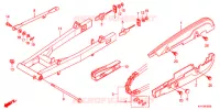 BRAS OSCILLANT (1) pour Honda CB1 125 RUEDAS FUNDIDAS de 2013