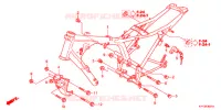 CADRE (2) pour Honda CB1 125 RUEDAS FUNDIDAS de 2013