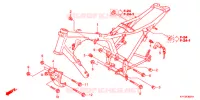 CADRE (2) pour Honda CB1 125 RUEDAS FUNDIDAS de 2013