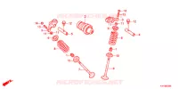 ARBRE A CAMES   SOUPAPE pour Honda CB1 125 RUEDAS FUNDIDAS de 2013