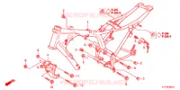CADRE (2) pour Honda CB1 125 RUEDAS FUNDIDAS 5AG de 2014