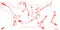 PEDALE   KICK pour Honda CB1 125 RUEDAS FUNDIDAS 5AG de 2014