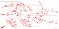 GUIDON   TE DE FOURCHE pour Honda CB1 125 RADIOS RUEADA de 2013