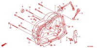 CARTER MOTEUR DROIT pour Honda CRF 100 de 2012