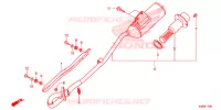 SILENCIEUX D'ECHAPPEMENT pour Honda CRF 125 F BIG WHEELS de 2017