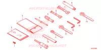 OUTIL pour Honda CRF 250 L ROJO de 2013