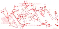 SILENCIEUX D'ECHAPPEMENT pour Honda CRF 250 L RED de 2013