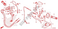 LEVIER DE GUIDON   CABLE   COMMODO pour Honda CRF 250 M RED de 2014