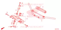 GUIDON   TE DE FOURCHE pour Honda CRF 250 X de 2013