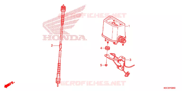 COMPTEUR Honda MOTO 250 CRF 2013  CRF250XD