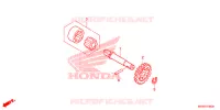 POMPE A HUILE pour Honda CRF 450 R de 2013