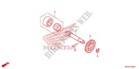 POMPE A HUILE pour Honda CRF 450 R de 2014