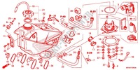 RESERVOIR A CARBURANT pour Honda CRF 450 R de 2014