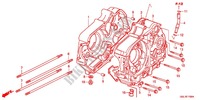 CARTER MOTEUR pour Honda CRF 50 de 2012