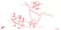 GUIDON   TE DE FOURCHE pour Honda CRF 70 de 2012