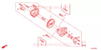 POMPE A HUILE pour Honda CRF 80 de 2013