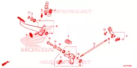 PEDALE pour Honda CTX 700 ABS de 2014