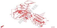 VIDE POCHE pour Honda CTX 700 ABS de 2014