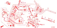GUIDON   TE DE FOURCHE pour Honda CTX 700 ABS de 2014