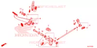 PEDALE pour Honda CTX 700 ABS de 2014