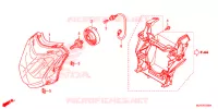 PHARE pour Honda CTX 700 N ABS de 2014